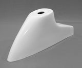 Piper Vertical Fin Tip. 2.6" Light Mount, Fiberglass. PA - 28 & PA - 32 Models. 2832BCN - 18D