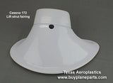 Cessna 172 Lift Strut Fairings 28 - 07 - 80A, 0522150 - 1, 0522150 - 2, 0523047 - 1, 0523047 - 2 - Texas Aeroplastics