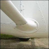 Cessna 172 Lift Strut Fairings 28 - 07 - 80A, 0522150 - 1, 0522150 - 2, 0523047 - 1, 0523047 - 2 - Texas Aeroplastics