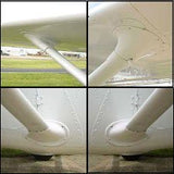 Cessna 172 Lift Strut Fairings 28 - 07 - 80A, 0522150 - 1, 0522150 - 2, 0523047 - 1, 0523047 - 2 - Texas Aeroplastics