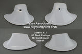 Cessna 172 Lift Strut Fairings 28 - 07 - 80A, 0522150 - 1, 0522150 - 2, 0523047 - 1, 0523047 - 2 - Texas Aeroplastics