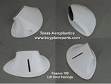 Cessna 182 Strut Fairings (All models up thru 1986) 31 - 01 - 80A, 0723605, 0723612 - Texas Aeroplastics
