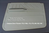 Cessna Door Panels 170, 170B, 172, 175, 180, 182, 185 (Custom design with armrests) 20 - 01 - 80A - Texas Aeroplastics