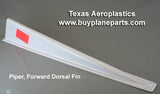 Piper PA28 & PA32 Forward Dorsal Fin (35") 60 - 24 - 80A, 99621 - 00 - Texas Aeroplastics