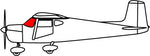 Cessna 140, 150 Windshield 20-303-18C. LP Aero Plastics