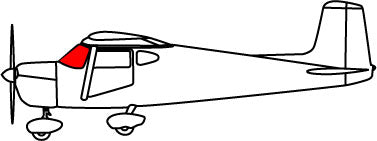 Cessna 140, 150 Windshield 20-303-18C. LP Aero Plastics