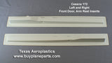 Cessna 172 Left and Right Armrest (SET) (1981-1982) 28-01-80A. Replaces OEM parts: 2415001-1,2415001-2. Manufactured by Texas Aeroplastics.