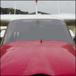 Cessna 177 windshield with compass block 28-329-18C. LP Aero Plastics 