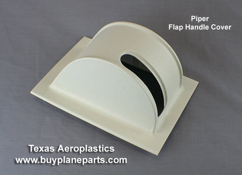 Piper Flap Handle Cover 60-65224-80A. Replaces OEM part: 65224. Manufactured by Texas Aeroplastics.