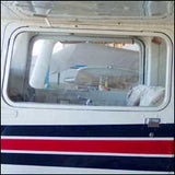 Cessna 120, 140, 150 Door Window (Left or Right); 20 - 342 - 18C, 0411182 - 18C