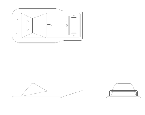 Cessna 150 Interior - Cover Assembly - 150C, 150D, 150E (1963 - 1965), 0511482 - 1 - 21B