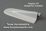 Cessna 172 Dorsal Fin Tip Forward, (1965 - 1971) 28 - 15 - 80A, 0731605 - 3 - Texas Aeroplastics