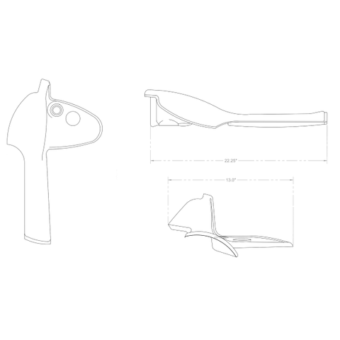 Cessna 172 Interior - POST COVER - LEFT FWD (1973 - 1974) Cessna 172M - 0413484 - 12 - 21B