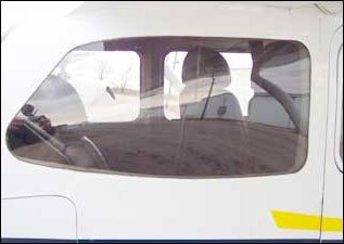 Cessna 172 Right Rear Window; 28 - 349 - 18C, 0512180 - 2, 0512180 - 4, 0512180 - 6, 0512180 - 8 - 18C