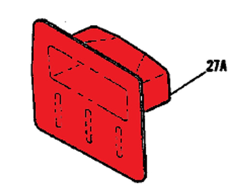 Cessna 182 Interior - AFT Wall Panel Assy - 182Q, 182P (1976 - 1978), 0715053 - 3 - 21B
