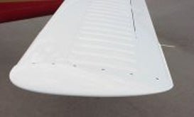 Fiberglass Stabilator Tip (RH or LH). Piper PA - 34 Models. GF 95620 - 07 - 18D
